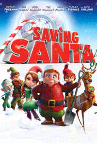 saving santa poster